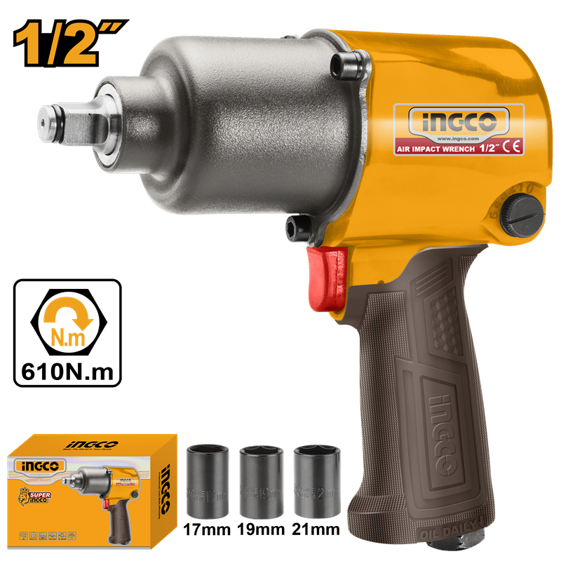 Ingco ING-AIW12562 Havalı Somun Sıkma 1/2