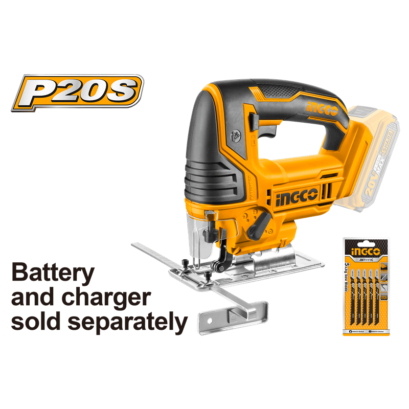 Ingco ING-CJSLI8501 Li-ion Akülü Dekupaj 20V 2.0Ah Akü ve Şarj Cihazı Haric