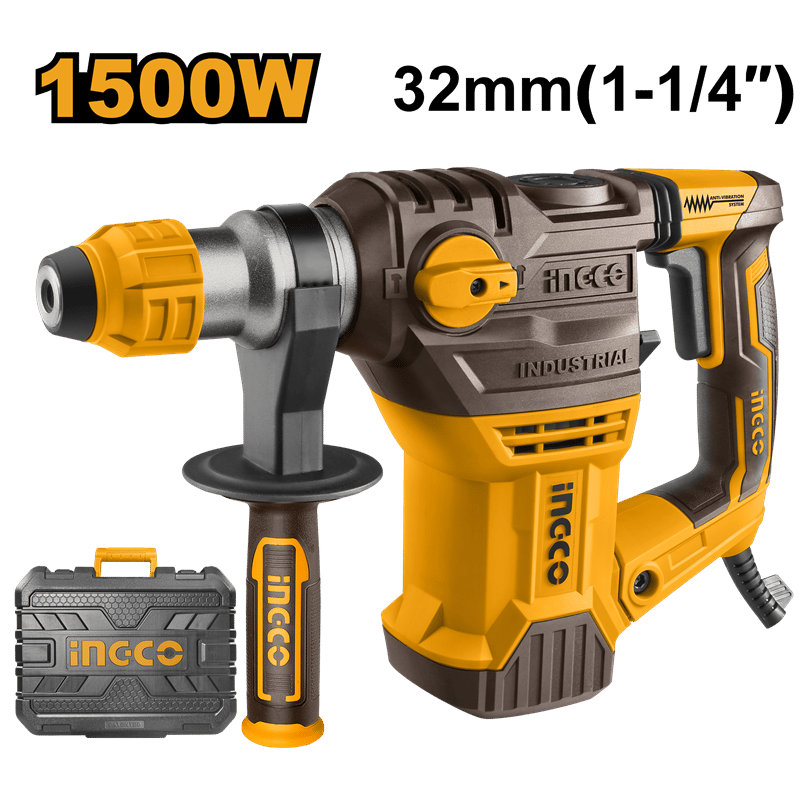 Ingco ING-RH150028 Elektrikli Kırıcı Delici SDS Plus 5.5J 1500 Watt