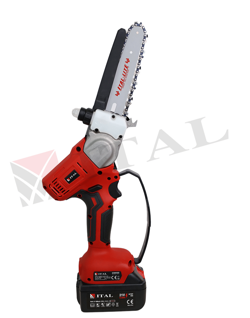 Ital ICS6002 Akülü Dal Budama Testere (2x4Ah Akü)