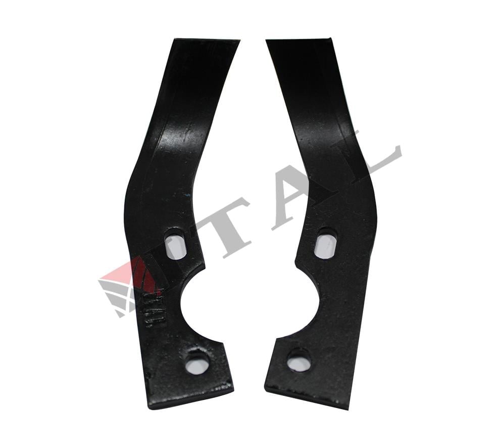 Ital Orta Boy Çapa Bıçağı Set Hyundai HM105/135 12 SAĞ+12 SOL (Kıvrık Uçlu)