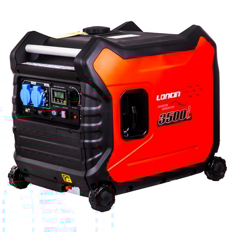 Loncin LC3500i EUR5 Benzinli İnverter Jeneratör – 3,3 kW – Monofaze – Marşlı / İpli – Sessiz Çalışma