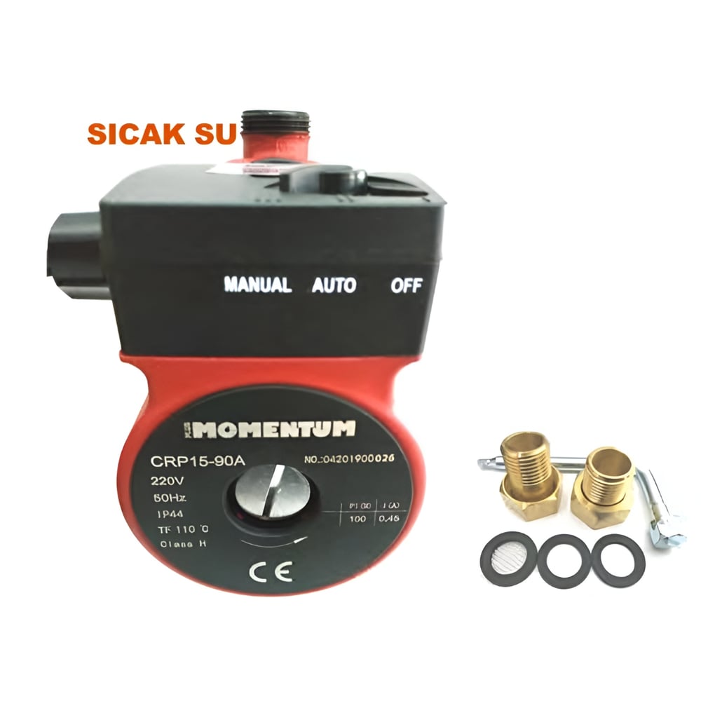Momentum CRP15-90A / Sıcak Su Hidrofor Pompası (1 Daire) 120W