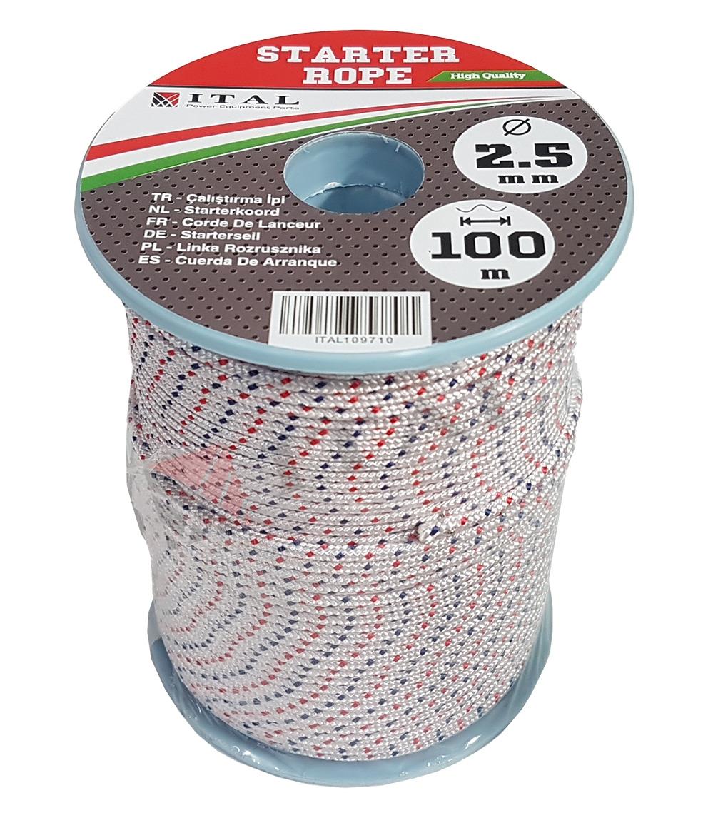 Motor Çalıştırma İpi 2,5 MM 100MT
