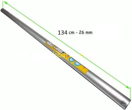 Motorlu Tırpan Şaft Borusu Sırt Tipi 26 mm 9 diş 134 cm