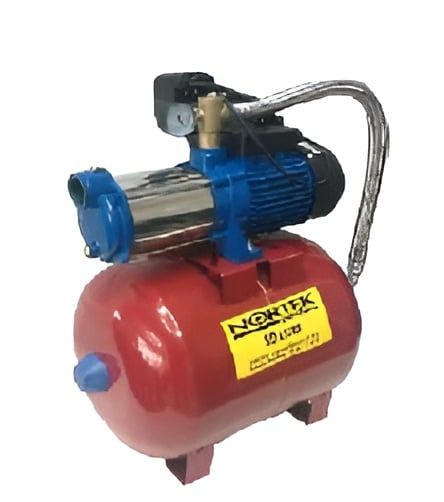 Nortek YMK SS 605 PAKET 220 V Yatık Kademeli Hidrofor 50 Lt Tanklı