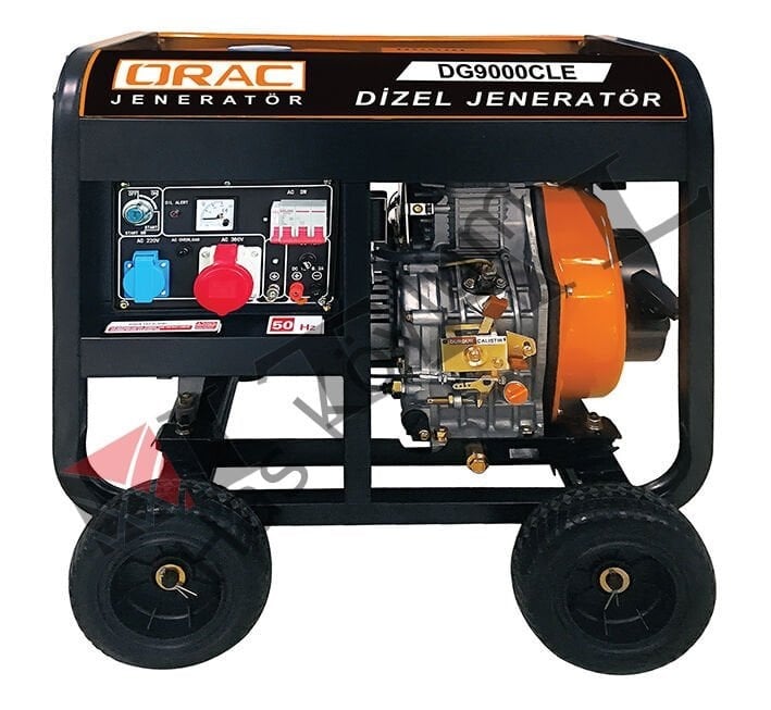 Orac DG9000CLE-3 Dizel Trifaz Jeneratör 7.5 kVA 13 hp