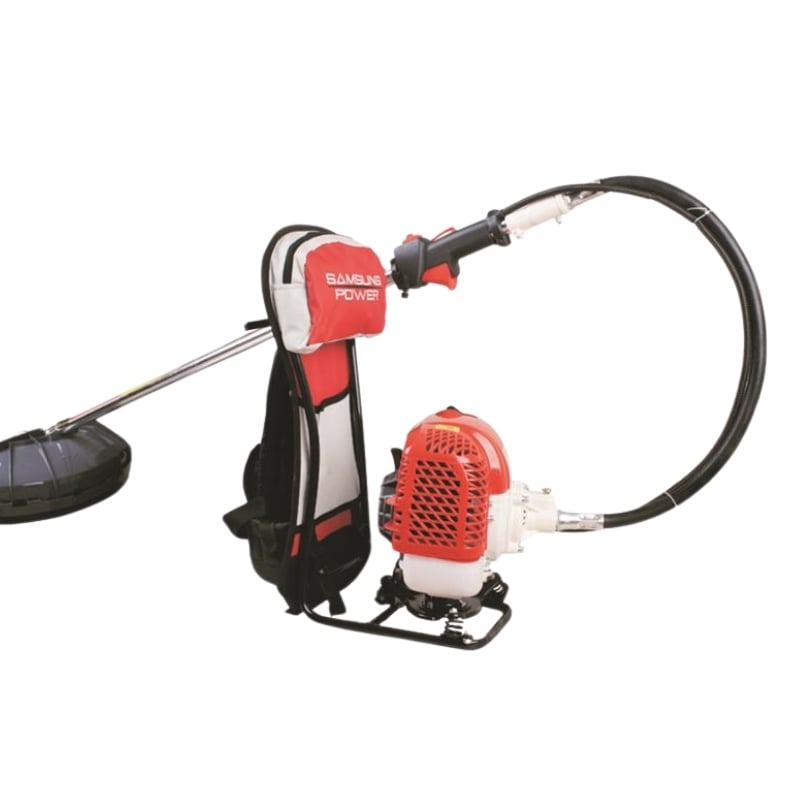 Samsung GSP-550Z Benzinli Sırt Tipi Tırpan – 51.7 cc – 2.58 HP – Pilot Sap – Düz Şaft