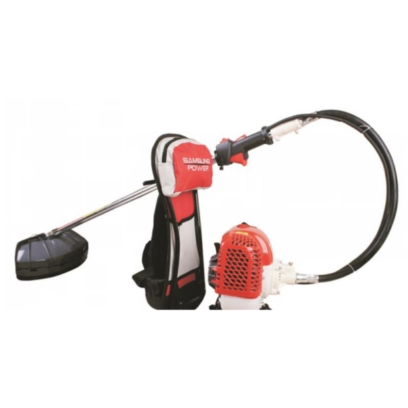 Samsung Power GSP-252D Benzinli Sırt Tırpan – 51.7 cc – 2.58 HP – Düz Şaft – Pilot Sap
