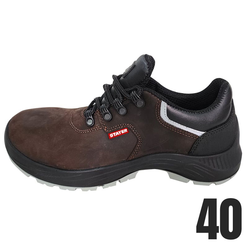 Stayer CARLAJR-40  Crazy Deri/ Kompozit Burun Ayakkabı