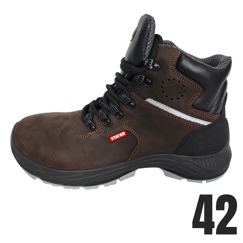 Stayer CARLAS2-42 Crazy Deri/ Kompozit Burun Bot