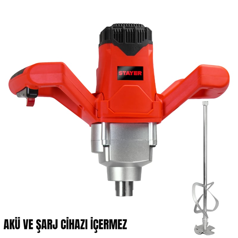 Stayer DML20  Akülü Boya-Harç Mikseri 18V Li-ion 2.0Ah 4.0Ah  (Akü ve Şarj Aleti Hariç)