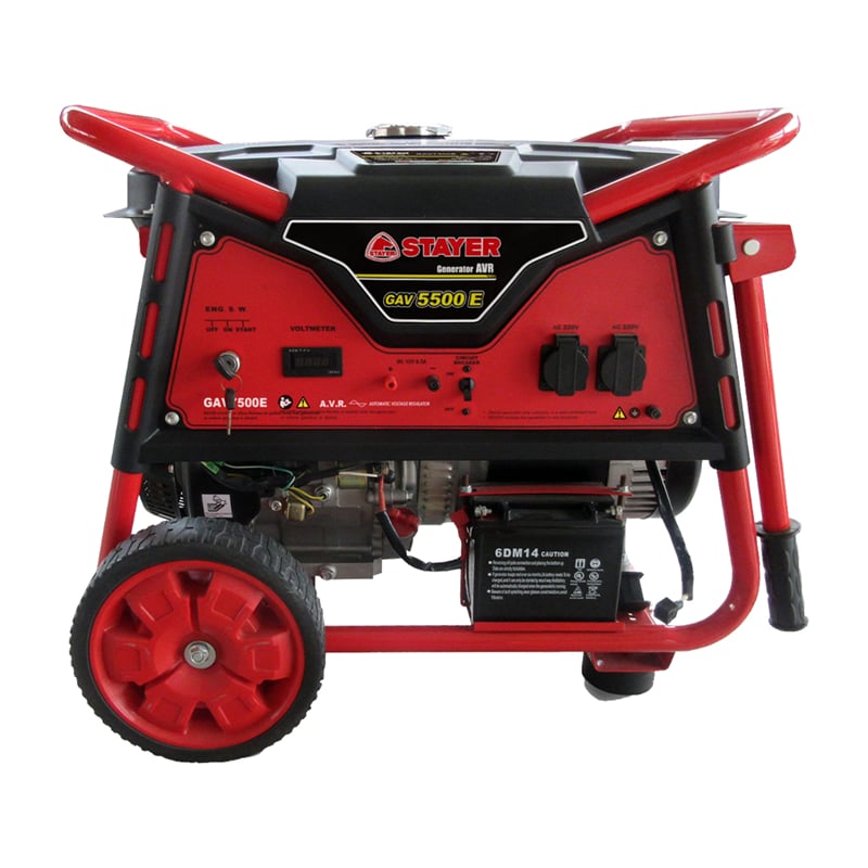 Stayer GAV 5500E  Benzinli  Jeneratör 12HP 5.5KW