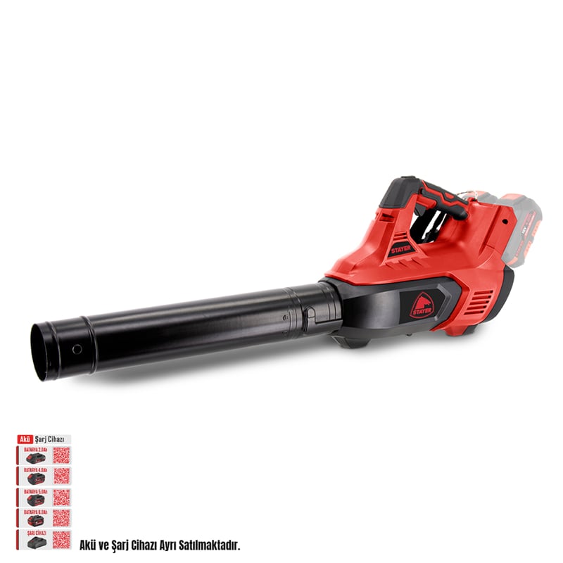 Stayer VENTO36VL20 Akülü Üfleme 36V Li-ion 2.0Ah/6.0Ah