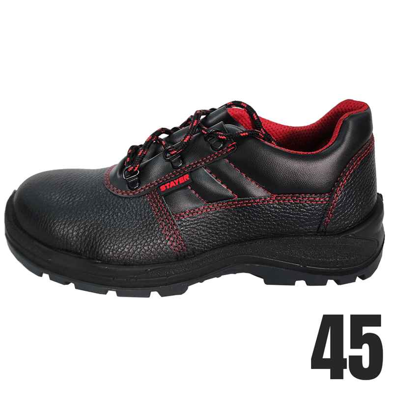 Stayer ZC2S2-45  Baskılı Yarma Deri/Çelik Burun Ayakkabı