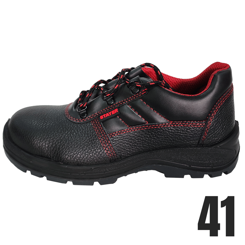 Stayer ZC2S3-41  Baskılı Yarma Deri/Çelik Burun /Çelik Arataban Ayakkabı