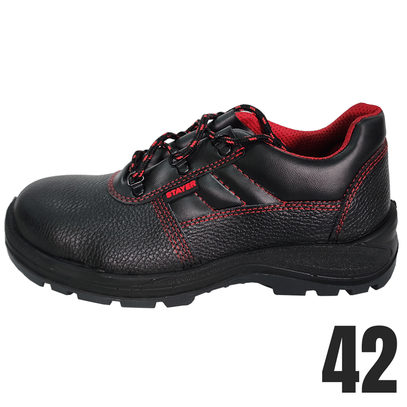Stayer ZC2S3-42  Baskılı Yarma Deri/Çelik Burun /Çelik Arataban Ayakkabı