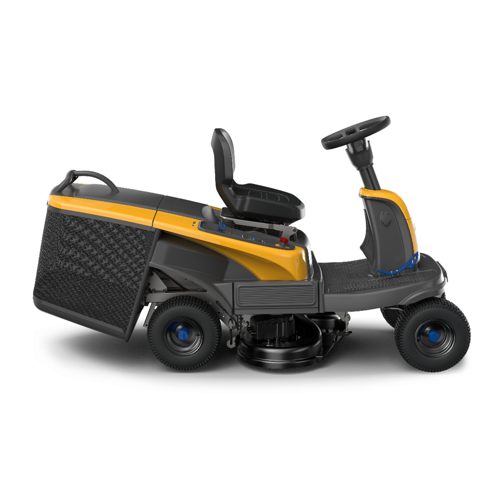 Stiga SWIFT 372 E Akülü Çim Biçme Traktörü (3 X 48V Batarya+Şarj Cihazı Dahil)