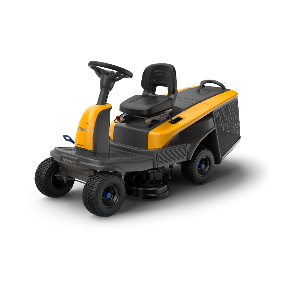 Stiga SWIFT 372 E Akülü Çim Biçme Traktörü (3 X 48V Batarya+Şarj Cihazı Dahil)