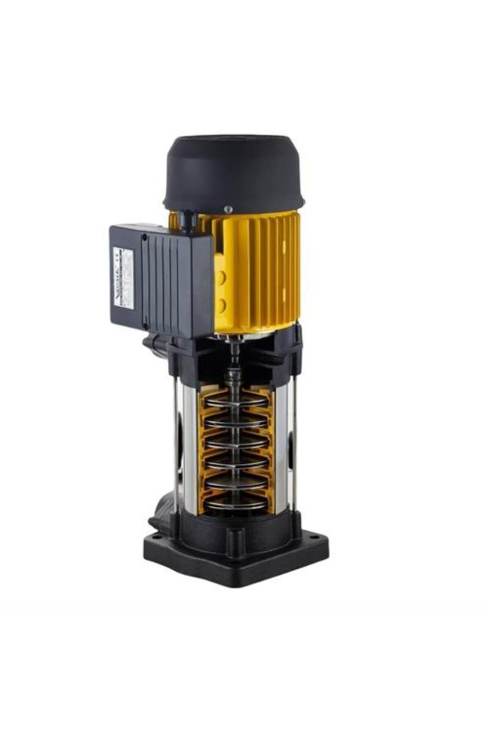 Vortex VKP VD S/S 7-06 M-T / Aisi 304 Paslanmaz Çelik Fanlı Dik Milli Pompalar 2 HP
