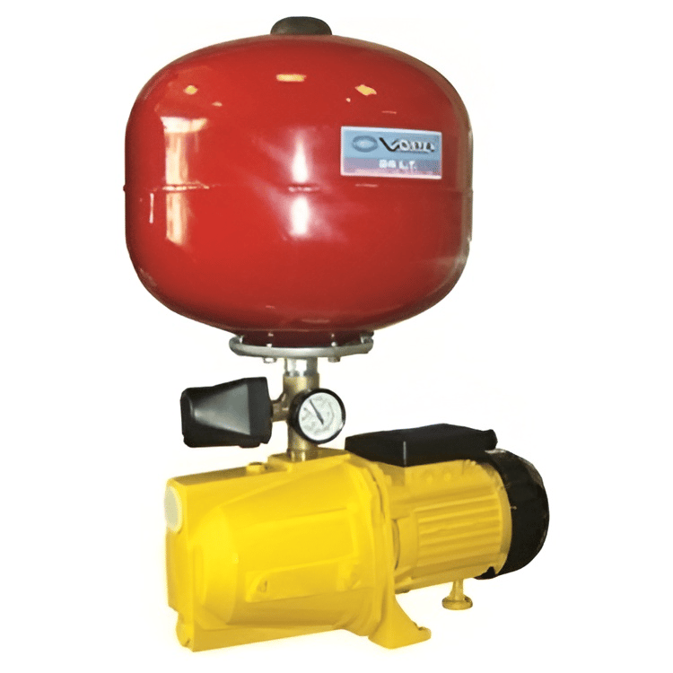Vortex VPJ JET 100 Oval / VPJ 100 1HP & 24 LT Küre Kitli 9 mt Emiş Termik Korumalı Paket Hidrofor