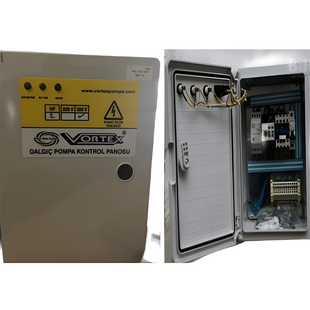 Vortex VRT 3HP-230 / Dalgıç Pompa Kumanda Pano Standart Tip