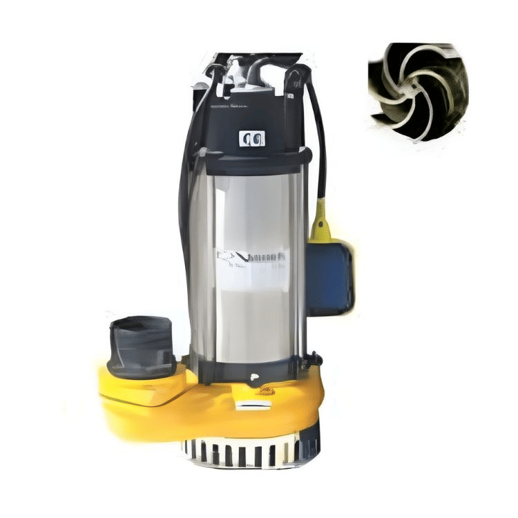 Vortex VX - 400 T  / Pis Su Foseptik Parçalayıcılı Dalgıç Pompa ( Açık Vortex Fanlı )