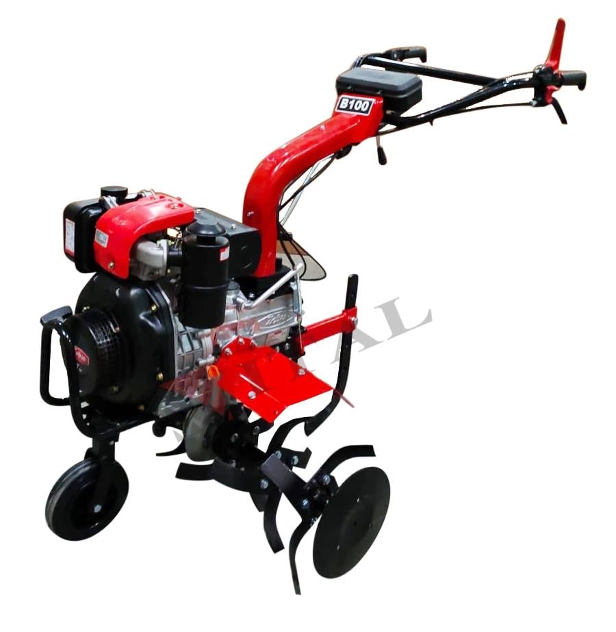 Zebra B100 Dizel Çapa Makinesi (Marşlı)