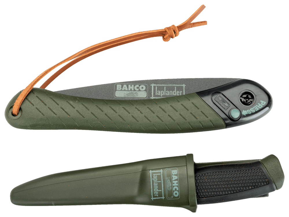Bahco LAP-KNIFE Katlanır Testere ve Bıçak seti