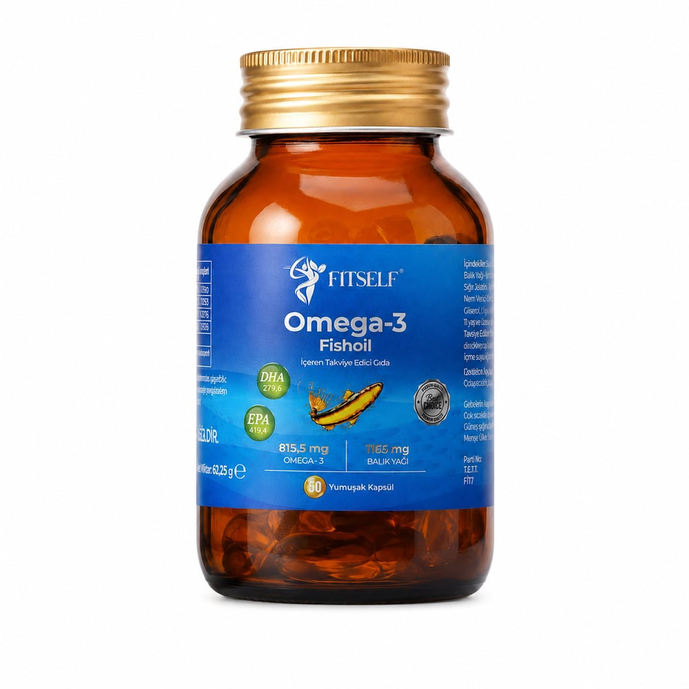 Fitself – Omega 3 Balık Yağı 1000 mg 60 Kapsül