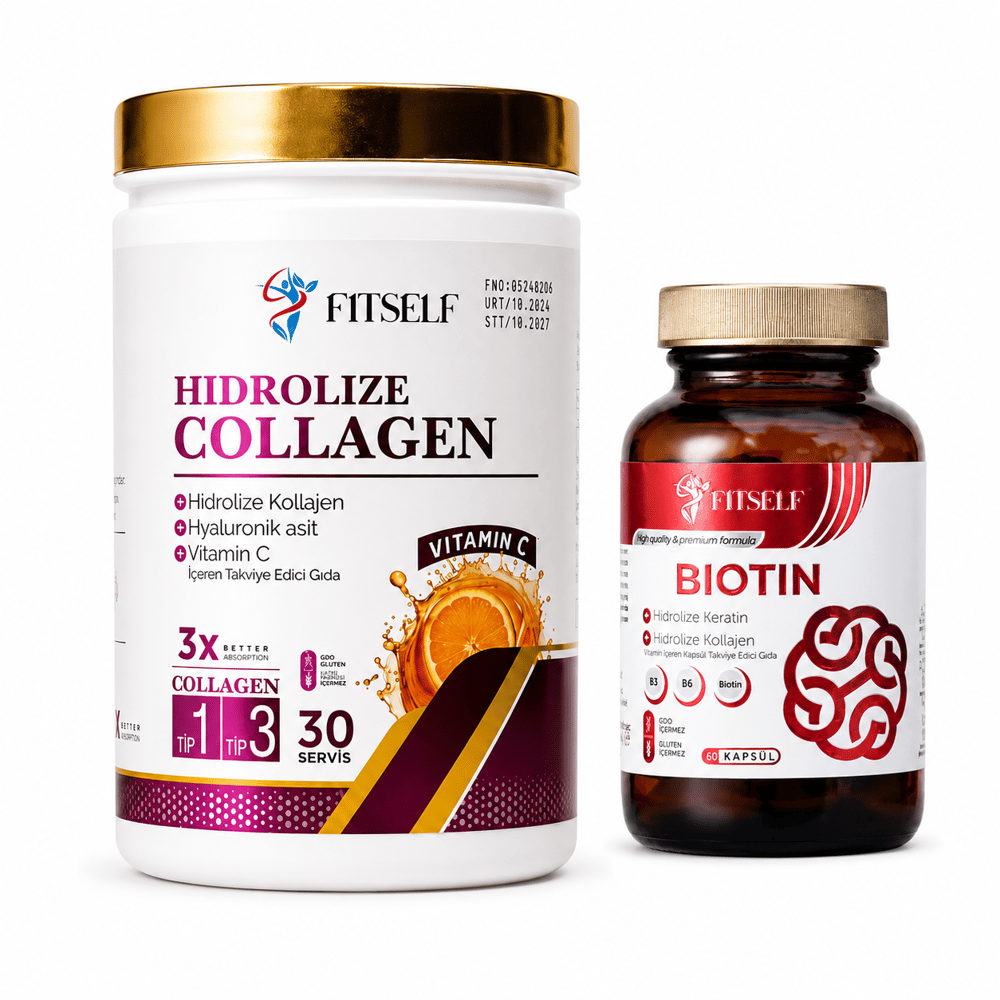 Kolajen + Biotin Güzellik Bakım Seti