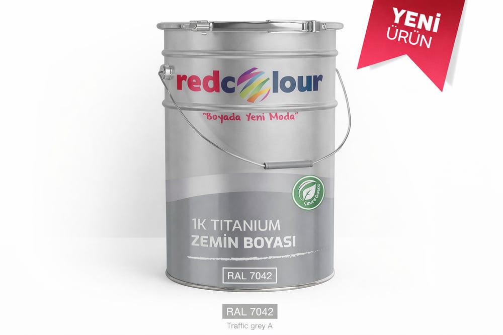 toolora.com.tr'de 1K Titanium Zemin Boyası Redcolour'u keşfedin! Akrilik reçine esaslı, dayanıklı ve ekonomik çözüm sunan bu ürün, zeminleriniz için mükemmel bir seçenektir. Hem kaliteli hem de uygun fiyatlı bir çözüm arıyorsanız, hemen inceleyin!Redcolour1K Titanium Zemin Boyası Koyu Gri-20KgTI-ZB-20