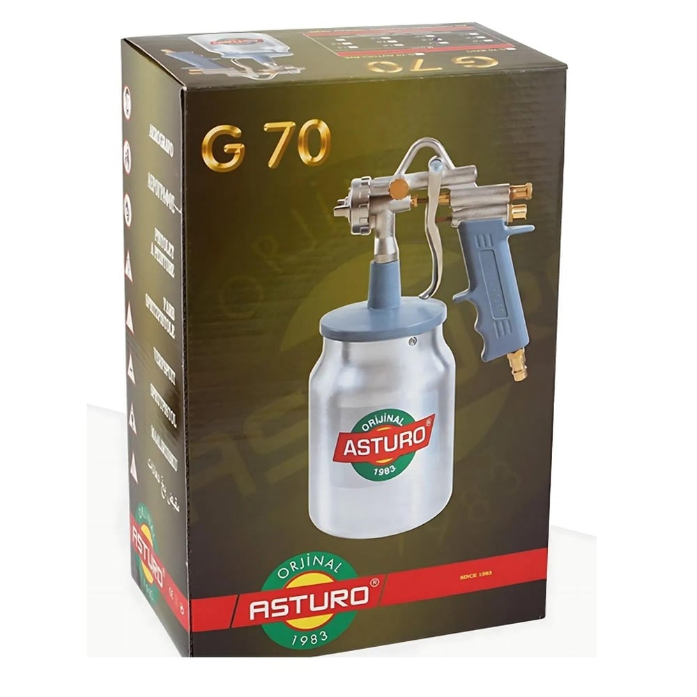 Asturo Boya Tabancası Alttan Depo  3.0 Mm