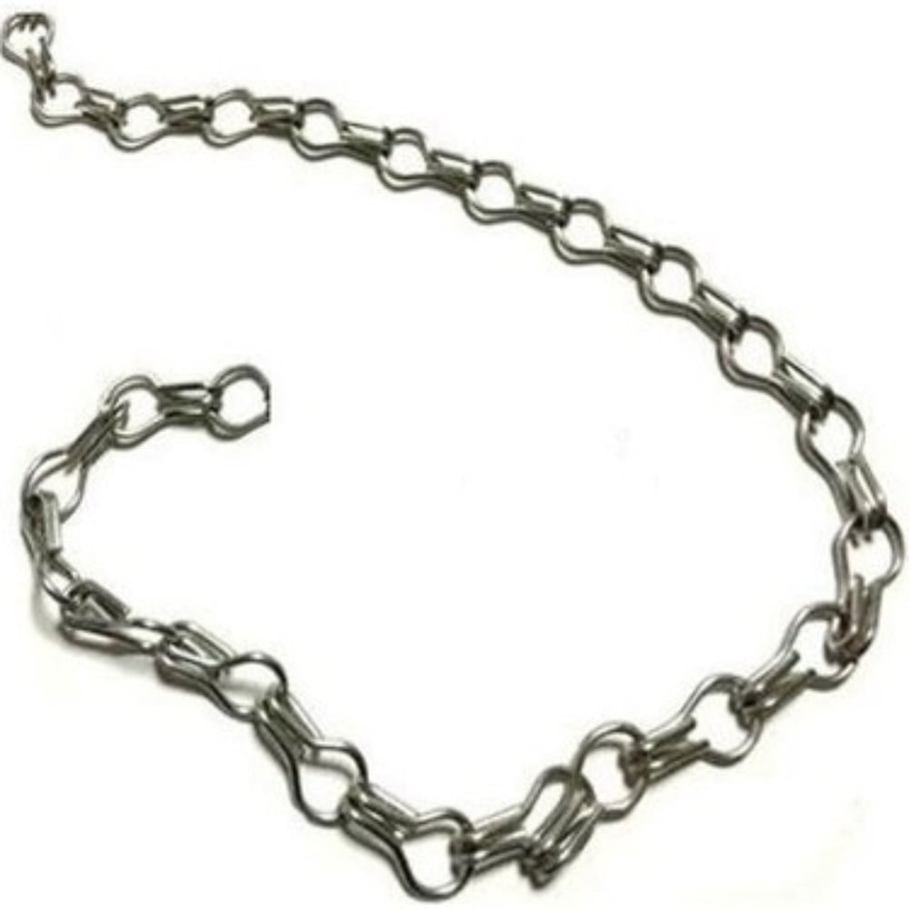 Yerli ÜretimAvize(Floresan) Zinciri Krom 1.20 Mm 100 Mt142.14.FZ01