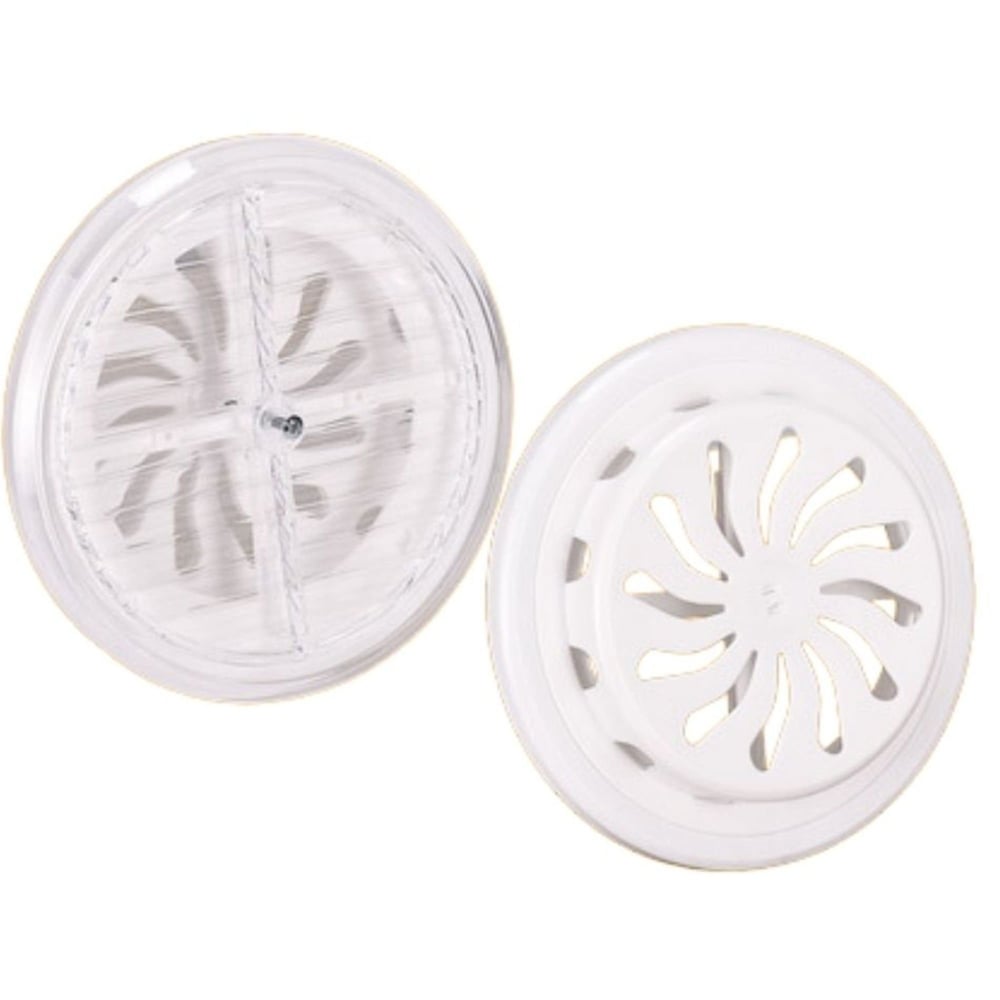 Yerli ÜretimAyarlı Cam Menfezi Beyaz-(50'li Paket)188.04.MN03