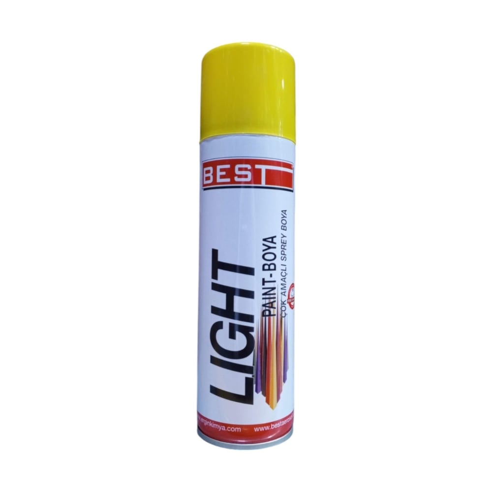 BESTBest Lıght Sprey Boya 250 Ml Sarı-(10 Adet)102.03.250SR