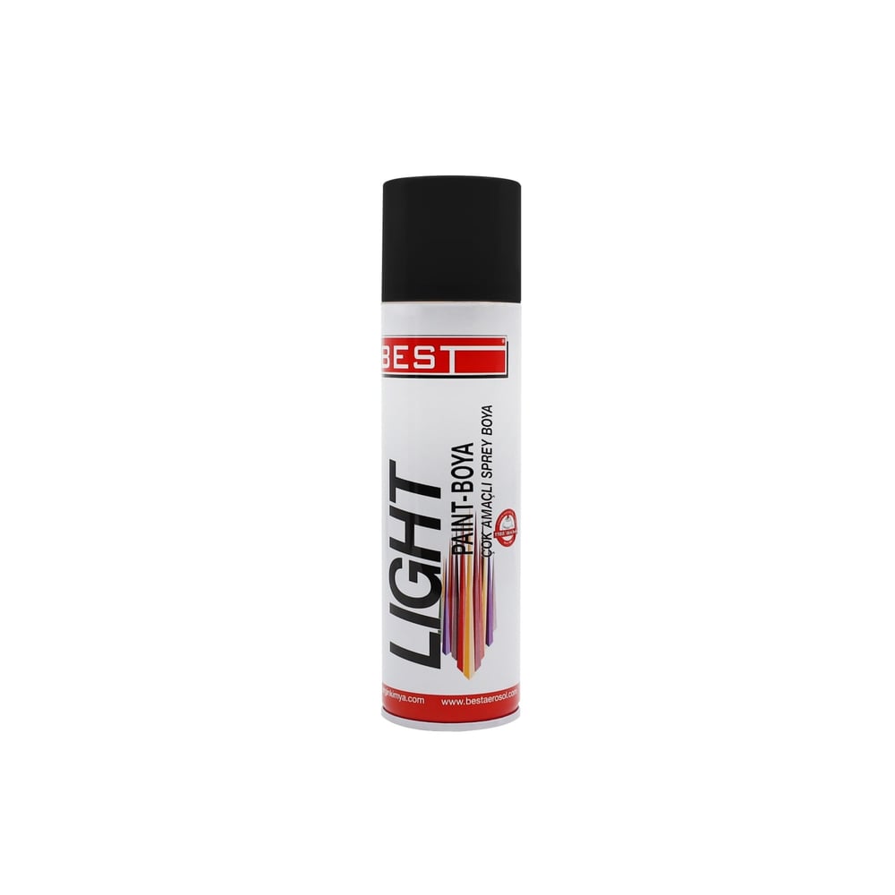 BESTBest Lıght Sprey Boya 250 Ml Siyah-(30 Adet)102.03.250SY