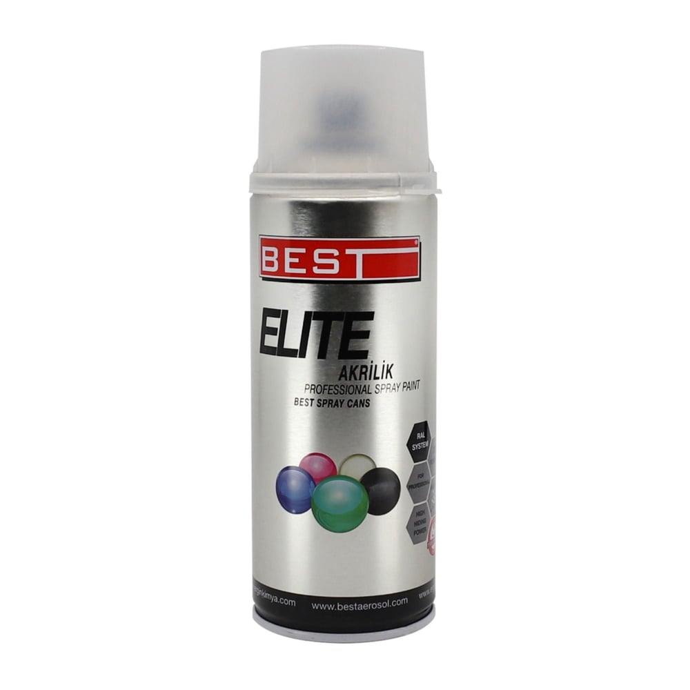 BESTBest Sprey Boya Elite 400 Ml Ral9301 Byzeşya Beyaz-(12 Adet)102.05.9301B