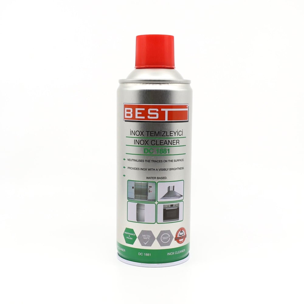 BESTBest Sprey İnox Temizleyici Sprey 400 Ml-(12 Adet)102.25.1881