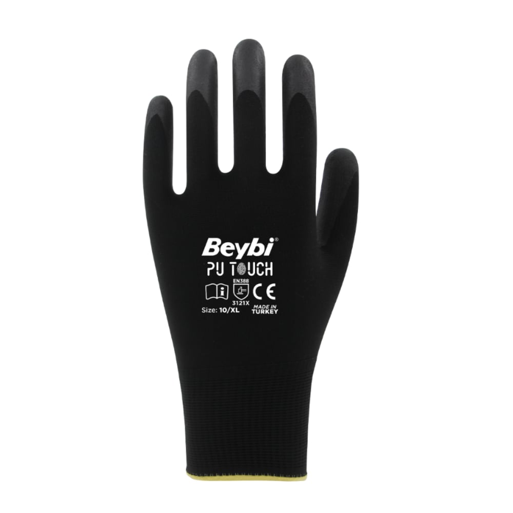 BeybiBeybi Touch Pu Eldiven-(288 Çift) No:7150.23.TE01
