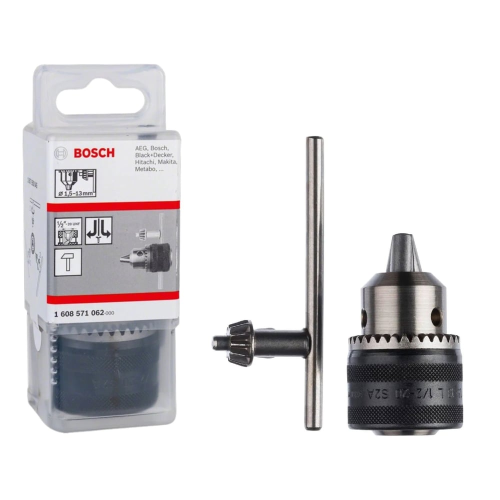 Bosch.Bosch Anahtarlı Metal Mandren 13 Mm 1/2 263.27.MM01