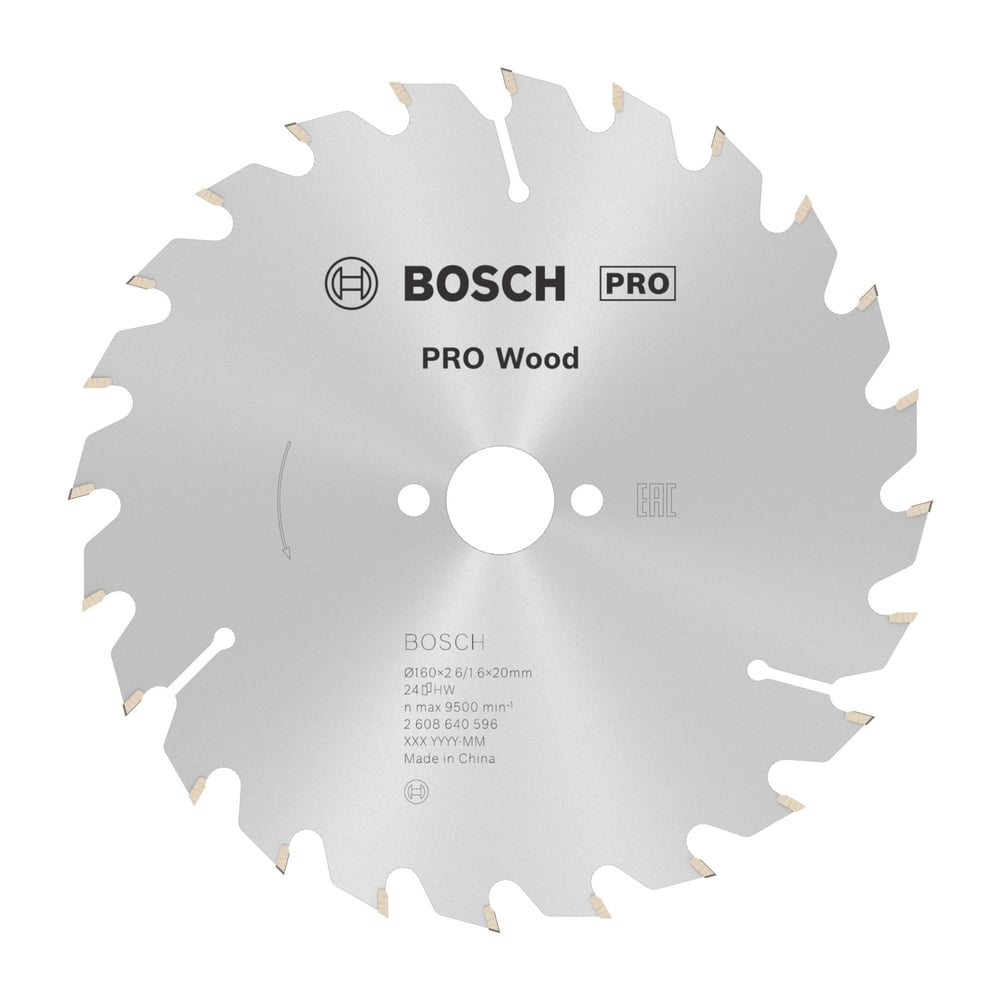 Bosch.Bosch Pro Opw Sunta Kesme 160/24 Diş -(10'lu Paket)263.04.ST24