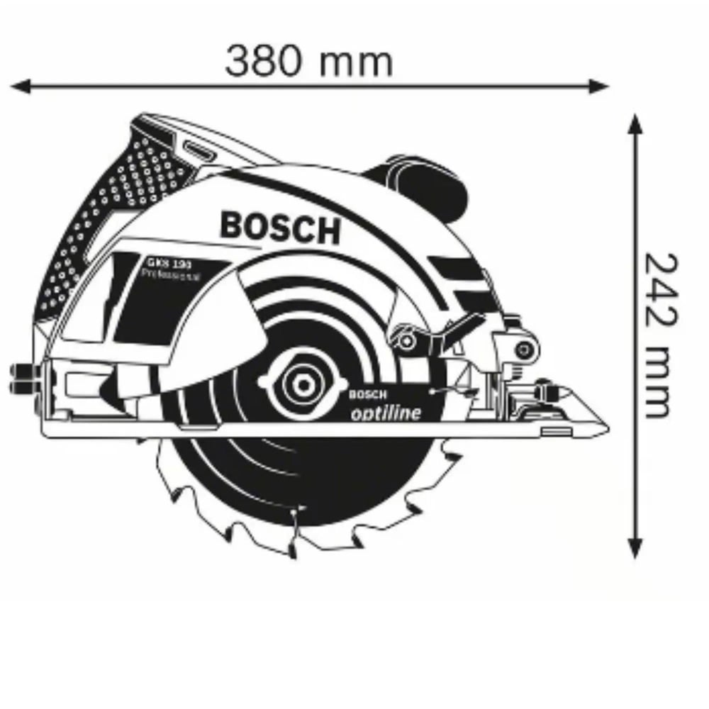 Bosch Sunta Kesme Testere 1400W Gks190 