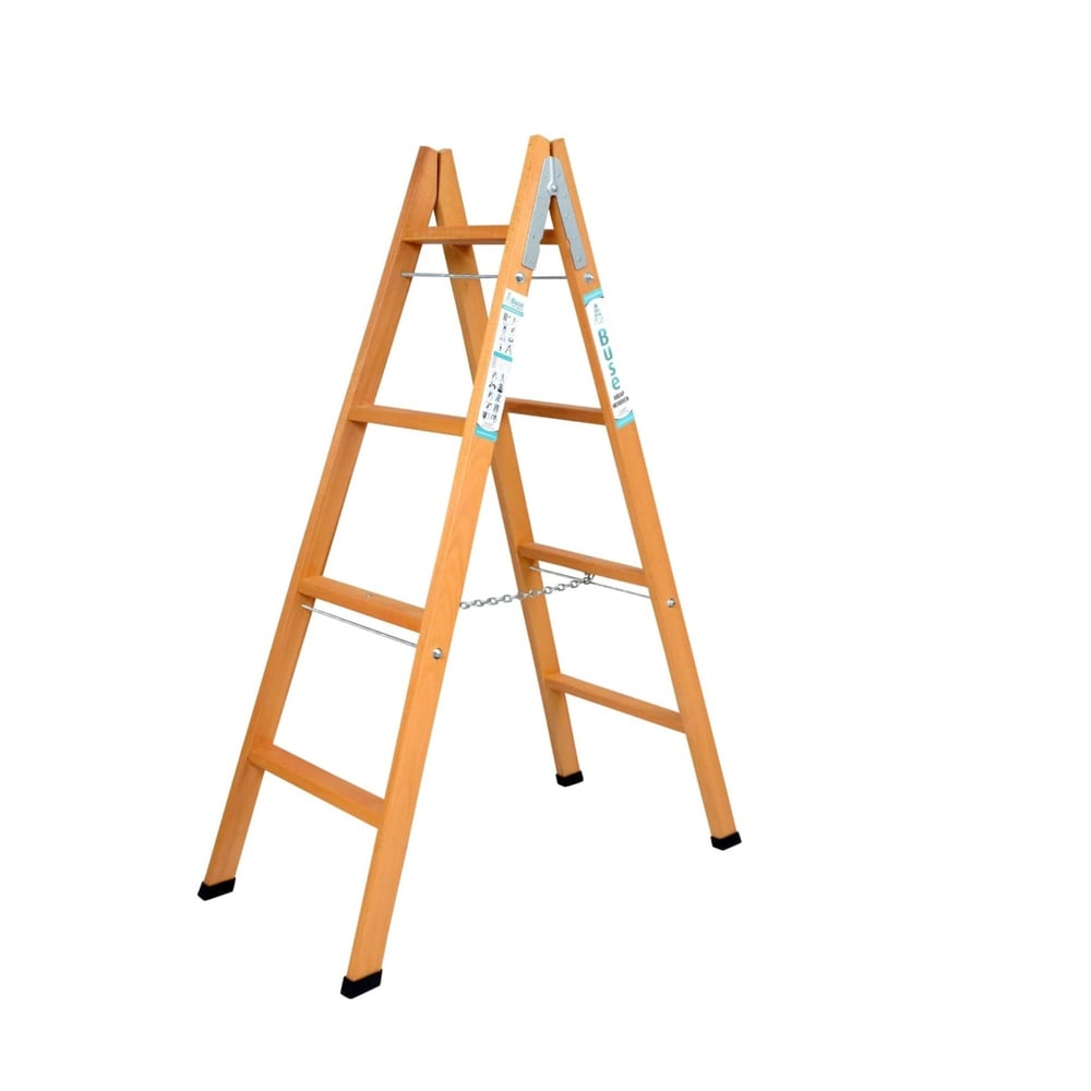 BuseBuse A Tipi Ahşap Merdiven 4 Basamak(140Cm) Ag-104153.02.AT04