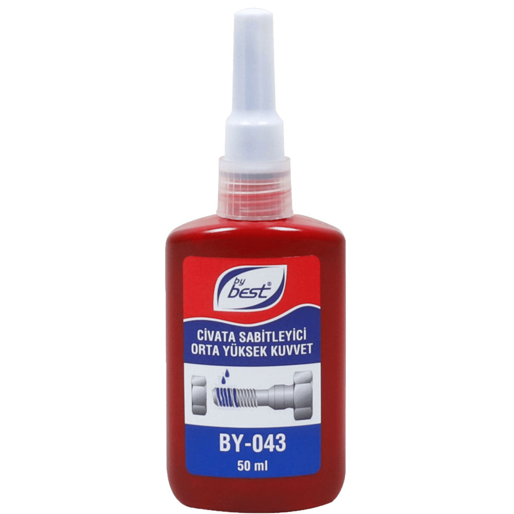 ByBestBy043 Orta Yüksek Kuvvet Civata Sabitleyici 50 Ml-(6 Adet)102.70.B043