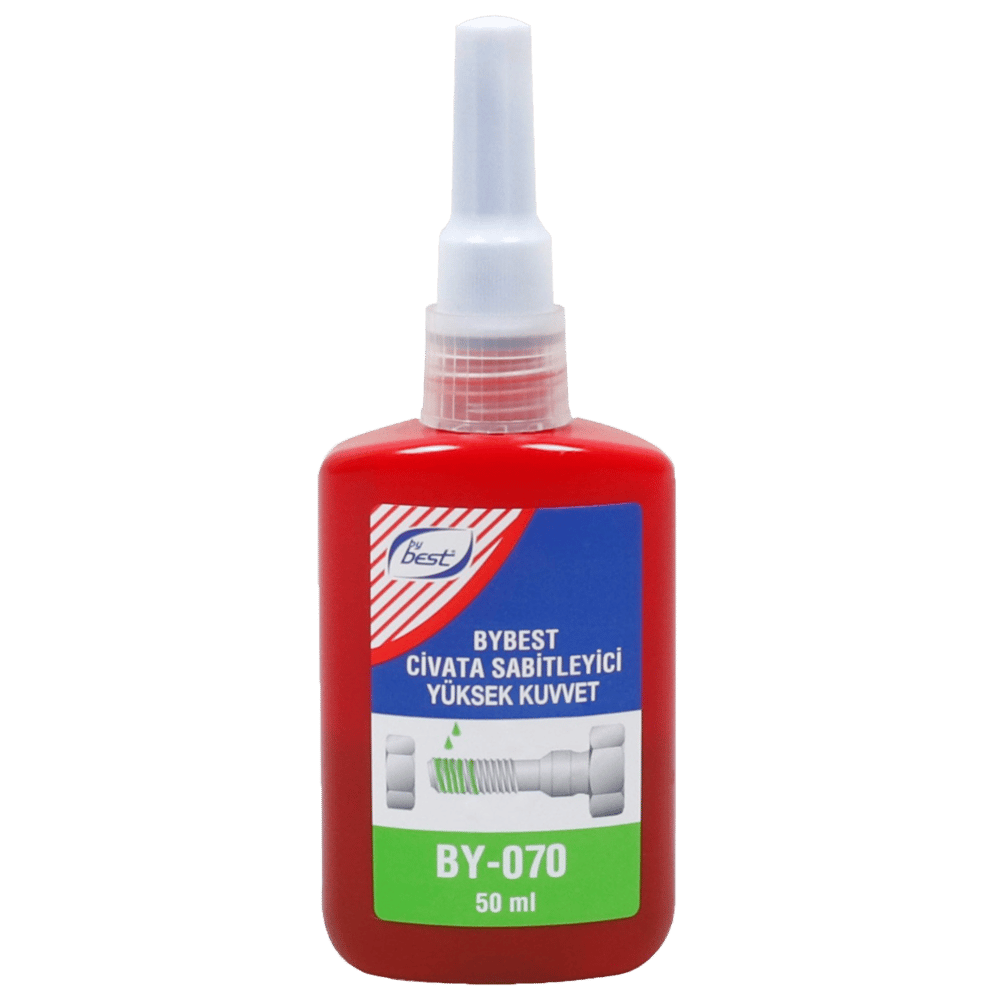 ByBestBy070 Civata Sabitleyici Yüksek Kuvvet 50 Ml-(6 Adet)102.70.B070