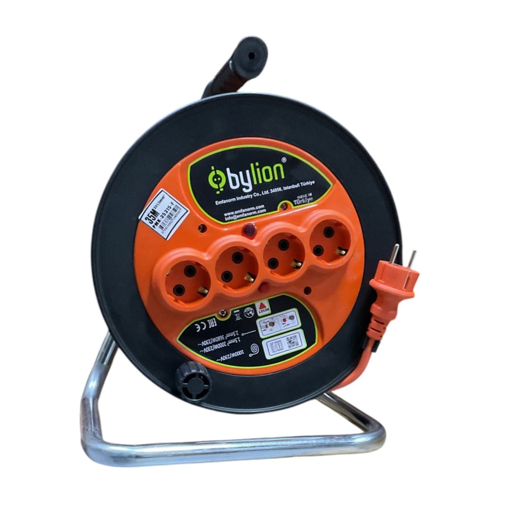 BylionBylion Seyyar Makara Kablo 3X1.5Mm 35 Mt 282.03.MK35