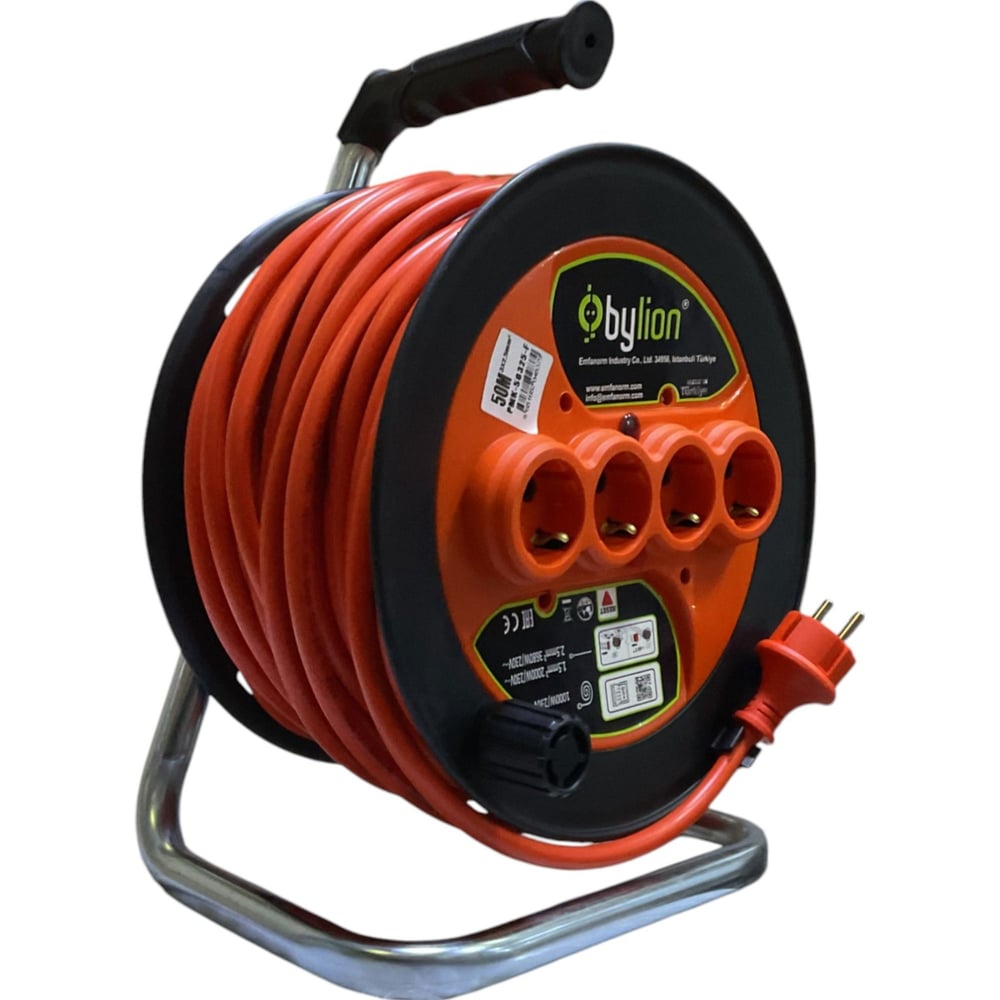 BylionBylion Seyyar Makara Kablo 3X2.5Mm 50 Mt 282.04.MK50