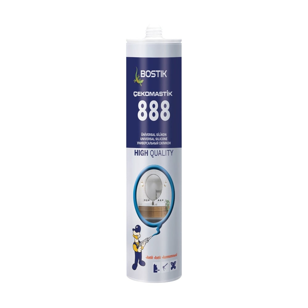 BostikÇeko Silikon 280 Ml Gri (888) -(25 Adet)103.01.888G
