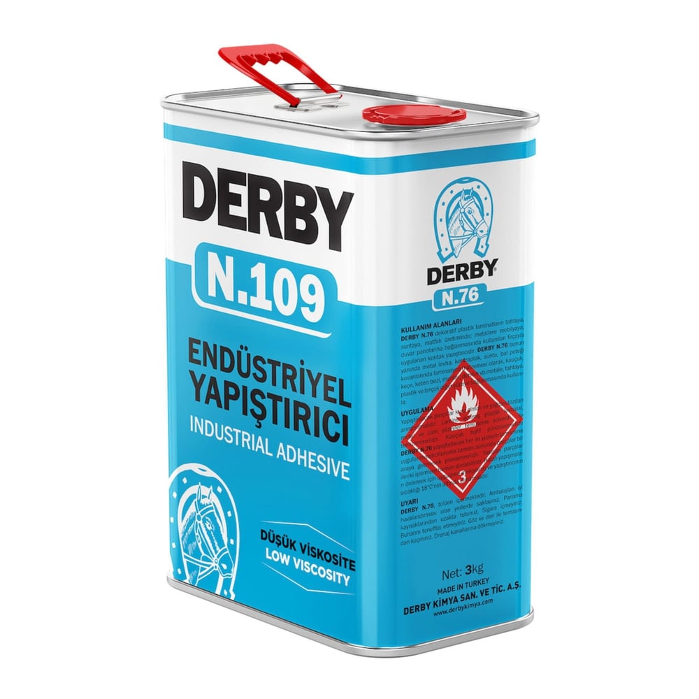 DerbyDerby Yapıştırıcı 109/5 3Kg-(6 Adet)111.03.DY07